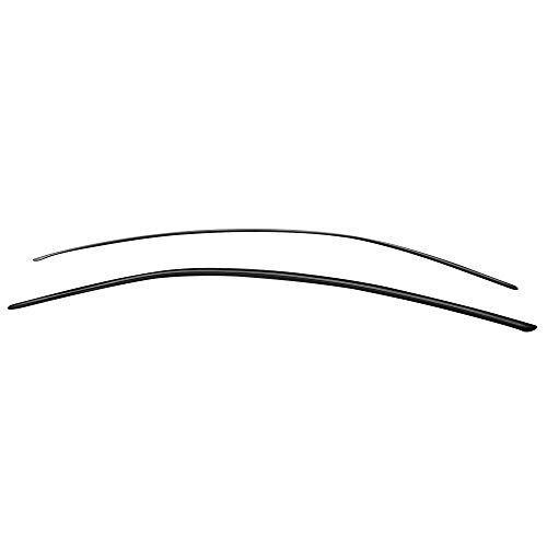 IKON MOTORSPORTS | Window Visors Compatible With 2013-2020 Scion FR-S Toyota 86 Subaru BRZ | Smoke Tinted Semi-transparent Acrylic Rain Sun Guard Wind Deflector Pair