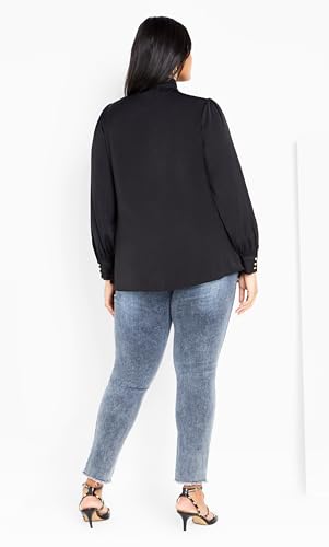Image of City Chic Women's Plus Size Top - In Awe