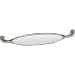 Produktbild SIRO 1973-106ZN29A4 Griff Anaheim Lochabstand 96 mm, ZN/Kunststoff altsilber/weiß