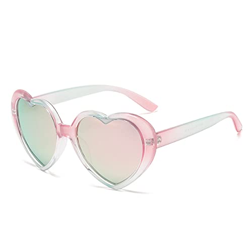 Lunettes de soleil polarisées cœur anti-reflet et protection UV