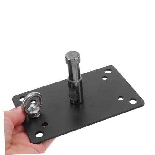 Image of HOMSFOU Heavy Duty Ceiling Mount Plate for Photography Light Support Bracket for Softboxes and Video Lighting Equipment Space-Saving Design for Studios and Home Use