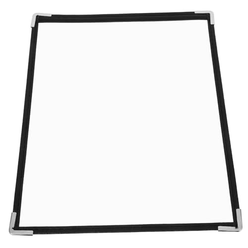 Cabilock PVC Menu Cover Restaurant Menu Holder A4 Book Bar Cafe Restaurant Book