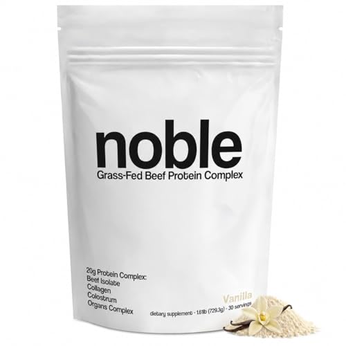 Noble Grass Fed Vanilla Protein