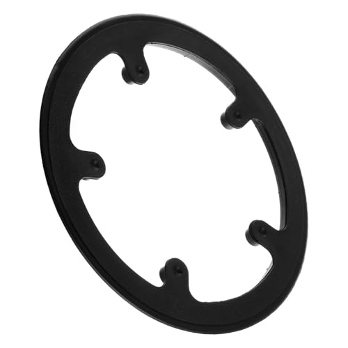 Cubierta de cadena protector de plato de bicicleta 40T negro multifuncional 4