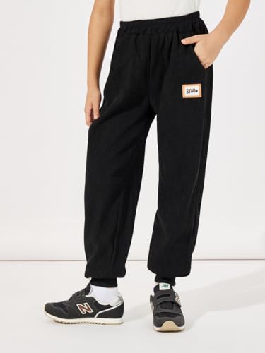 Boys 2111988601 Patch Design Corduroy Joggers 9 Years-10 Years Black3