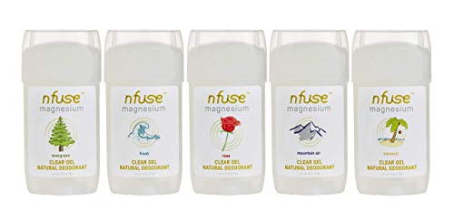nfuse Natural Magnesium Mountain Air Gel Deodorant