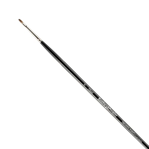 Brosse peinture mélange synthétique manche long pour fond et glacis