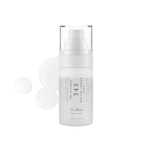 Image of Dr.Althea 345 Relief Cream Mist | Hydrating Facial Mist with Rice Extract | Soothing Care for Sensitive Skin | Vegan Korean Skincare | 60ml