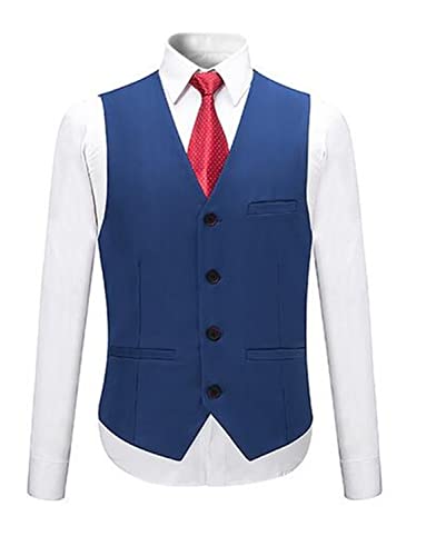 Gilet de costume homme à bouton simple idéal pour dîner d'affaires