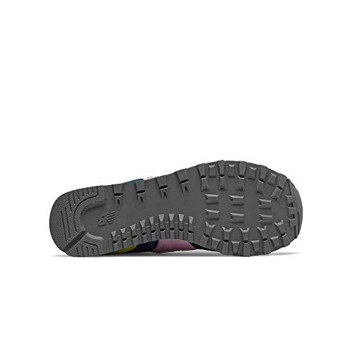 Image of New Balance Women's 574 V2 Sneaker, Oxygen Pink /Supercell, 9 M