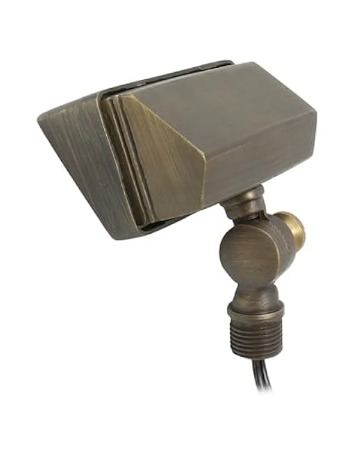 Lightkiwi R9872 Flood Light Wall Wash Outdoor Lighting Fixture Brass