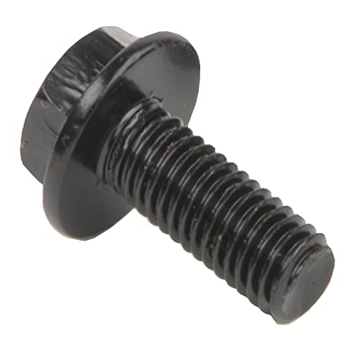 Spares2go Lawnmower Blade Bolt Retaining Screw M8 8mm x 20mm (Black)
