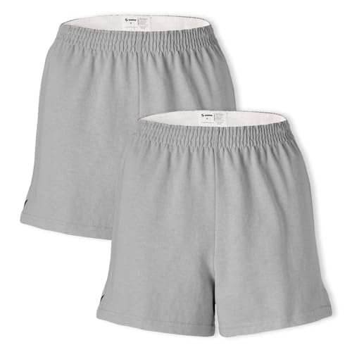 Soffe Womens Authentic Cheer Short, Oxford, Large...
