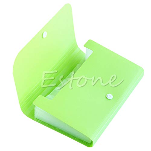 BOGEEL 13 Pockets Expanding Accordion File Folder Wallet for Storage Invoice/Receipt/Cards//Tickets,Plastic