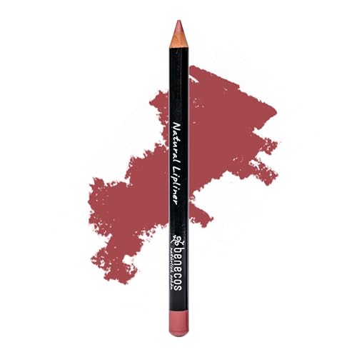Benecos Natural Lipliner brown - Lippenkonturenstift für langanhaltende Farbe - pflegend mit Bio-Jojobaöl & Bio-Sheabutter - zertifizierte Naturkosmetik