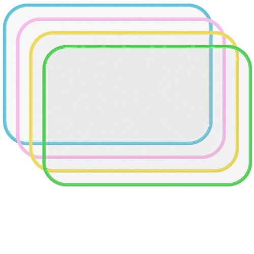 4 Pcs Pressing Cloth for Ironing, Heat Resistant Mesh Protector to Protect Clothes, Ideal for Sewing and Ironings, Non-Stick, Heat Resistant