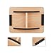DYNWAVE Wooden Balance Board Core Trainer Equipment Portable Exercise Balance Stability Trainer Balancing Board for Home Gym Fitness