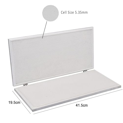 Maszyna do podkładu z wosku pszczelego do pszczelarstwa, 41 x 19,6 cm forma do wytłaczania, łatwe wyjmowanie, narzędzie do prasy grzebieniowej, niezbędne materiały pszczelarskie