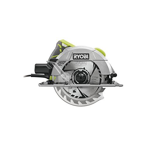 Pack RYOBI Scie circulaire RCS1400-G - 1400W - 66mm - lame CSB190A1-190mm - 24 dents