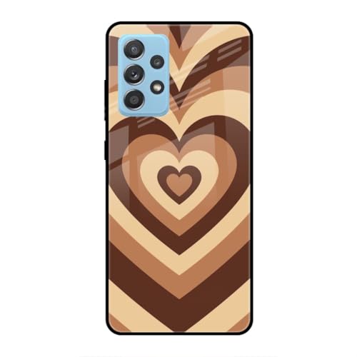 Image of SmashItUp Heart | Pattern | Loves Designer Printed TPU Metal Case Mobile Back Cover for Samsung A53 5G