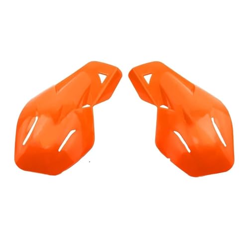 Protection mains moto universelle orange pour guidons de petits cubes