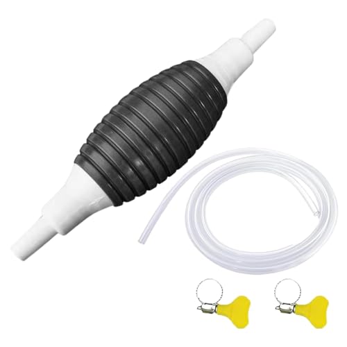 Bomba de transferencia de líquidos, sifón manual, bomba de agua manual ligera | Bomba de líquido portátil, doble válvula antirretorno de transferencia de agua, accesorios portátiles para coche,
