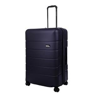 Eddie Bauer Glacier Luggage | Hardside | Spinner Wheels | Expandable | Lightweight | Durable | Travel Essentials, Storm, 30″ (Check-in)