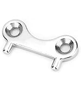 Deck Fill Plate Key Universal Iron Boat Yacht Deck Plate Key Tool Water Fuel Container Gas Waste ...