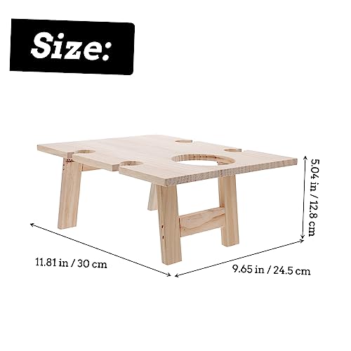 Table de pliable extérieure compacte BESTonZON structure légère haute résistance