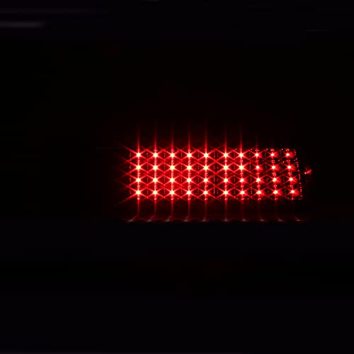 Akkon - For Smoked 1987-1993 Ford Mustang Led Tail Lights Lamps Pair Left + Right #TOP2