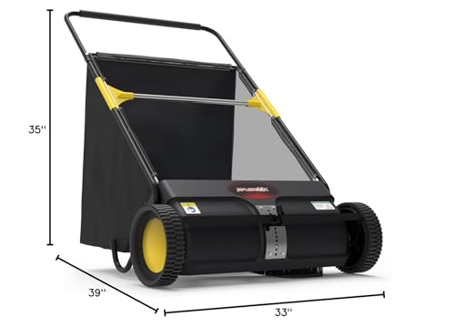 Splendor Ls-650A2 26-Inch Walk-Behaind Push Lawn Sweeper Yard Sweeper Road Sweeper thumb #9