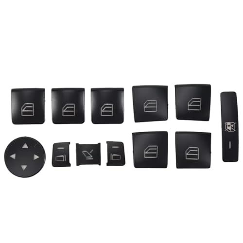 Cache-Bouton Lève-Vitre Mercedes Classe A W176 13-18 Autocollant Accoudoir