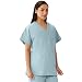 648MZSM - Medline 100% Cotton Unisex Reversible Tops,Misty Green,MZS