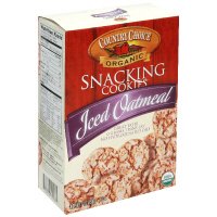 Country Choice Organic Snacking Cookies, Iced Oatmeal, 7 oz, (pack of 3)