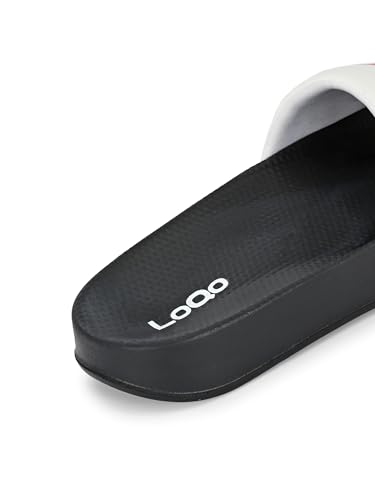 Image of LOQO Men's Marbella White Comfort Sliders