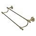 Allied Brass RW-72/36 Retro Wave Collection 36 Inch Double Towel Bar, Satin Brass