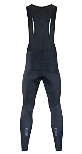 voofly Mens Bicycle Bib Tights Gel Padded Windproof Bike Bibs Cycling Pants XXL Black - Thumbnail 7