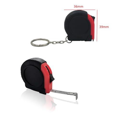 4 pack mini cinta métrica retráctil para niños 1 m miniatura 2