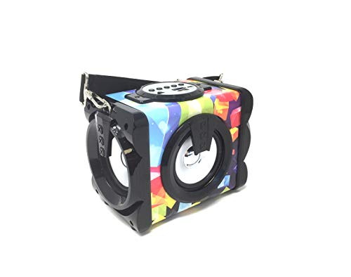 Altavoz Portátil Sakkyo APM60 Multicolor de 10W RMS con accesso a Radio FM, MP3, USB, Micro SD AUX in y Bluetooth