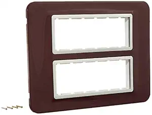 Anchor By Panasonic 66812OMS Roma Urban Modular Polycarbonate 12M Curve (Oriental Maroon, Pack of 10)