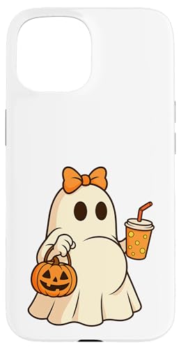 Happy Halloween - Fantôme Enceinte - Grossesse - Halloween Coque pour iPhone 15