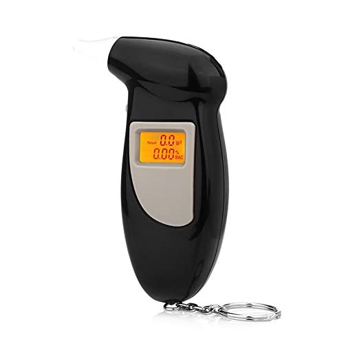 STORE99® Digital Alcohol Tester 4 mouthpiece LCD Display Key Chain High Sensitive Alcohol Tester Alcohol Breath Analyzer Breathalyzer