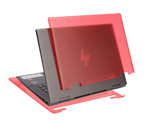 mCover Case for 2022-2023 15.6" HP Envy x360 15-EW000 (Intel CPU) / 15-EY000 (AMD CPU) Series Laptop Only (Not Fit Other HP Models) - Orange