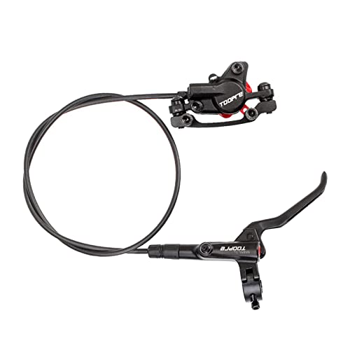 Image of Bike Hydraulic Disc Brake Calipers Oil Pressure Brakes Set Repair Part Rear, Black