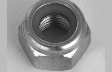 ネジスーパー.com 鉄 戻り止ﾅｯﾄ 三価ﾌﾞﾗｯｸ ﾅｲﾛﾝﾅｯﾄ（１種） M6(10X8