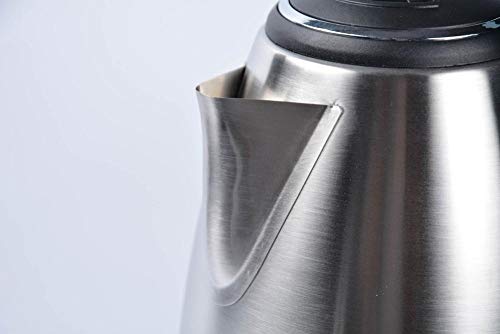Jarra Elétrica cor preto e prateado 1,8 Litros 220v