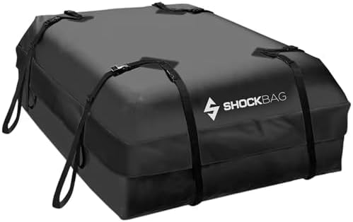Rooftop Cargo Carrier Waterproof 15 Cubic Feet Car Roof Top Bag f...