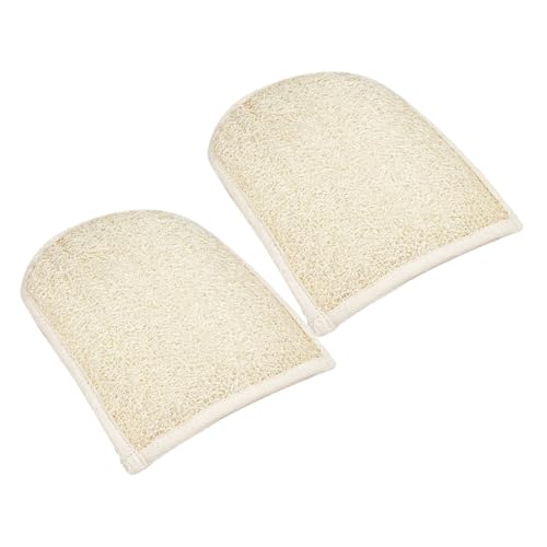 Didiseaon 2 Piezas toalla de baño guante fregar Baños depuración pesado Lofah exfoliating gloves manopla baño manoplas exfoliantes para bañarse manoplas exfoliantes de baño fibra de lufa