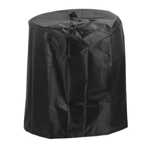 Adfaga Funda Antipolvo para aspiradora, Bolsa de Almacenamiento Resistente, Protector de Cobertura Total para aspiradoras en seco y húmedo de 16 y 20 galones, Tela Oxford Negra de