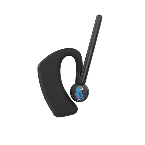Image of BlueParrott M500‑XT Mono Bluetooth Headset, 93% Noise‑Cancelling AI‑Powered Dual‑Mic, Open‑Ear Design for Rideshare & Delivery Drivers, IP54‑Rated, 11 Hours Talk Time, Black